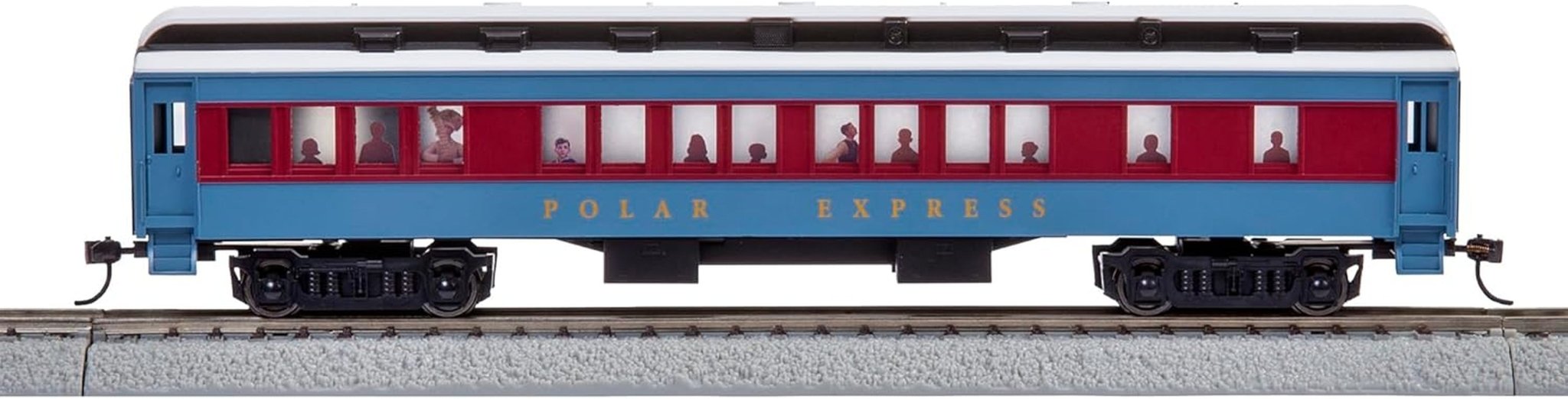 the Polar Express Lionchief 2 - 8 - 4 Set with Bluetooth Capability, HO Gauge Model Train Set with Remote - BYMRR Train Store