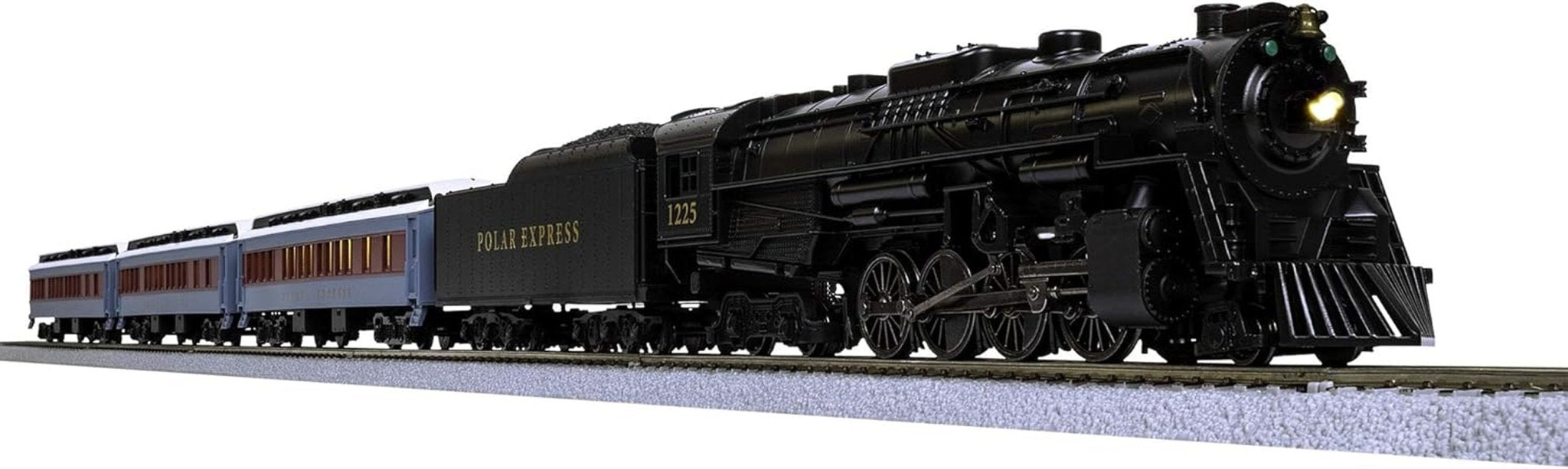 the Polar Express Lionchief 2 - 8 - 4 Set with Bluetooth Capability, HO Gauge Model Train Set with Remote - BYMRR Train Store