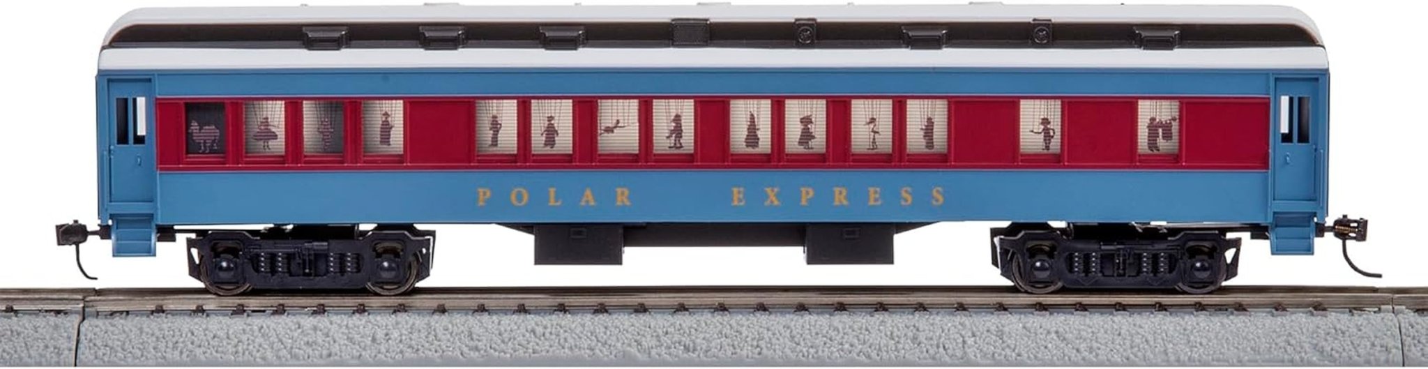 the Polar Express Lionchief 2 - 8 - 4 Set with Bluetooth Capability, HO Gauge Model Train Set with Remote - BYMRR Train Store