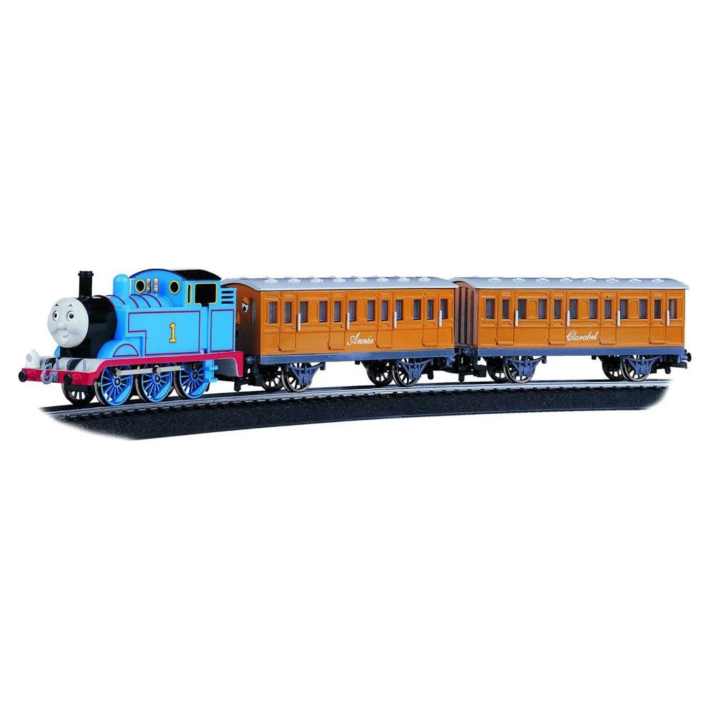 Thomas with Annie and Clarabel Kids Toy Electric Train, HO Scale - BYMRR Train Store