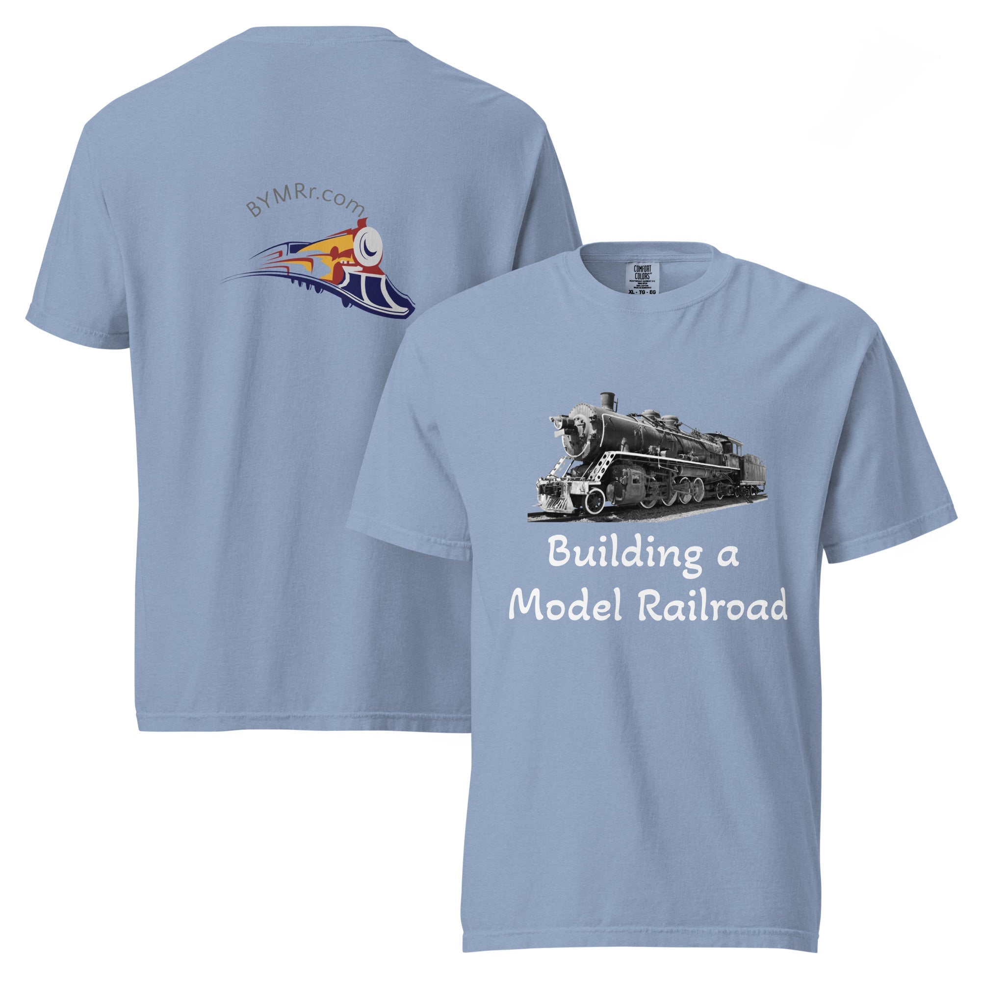 Unisex garment - dyed heavyweight t-shirt - BYMRR Train Store