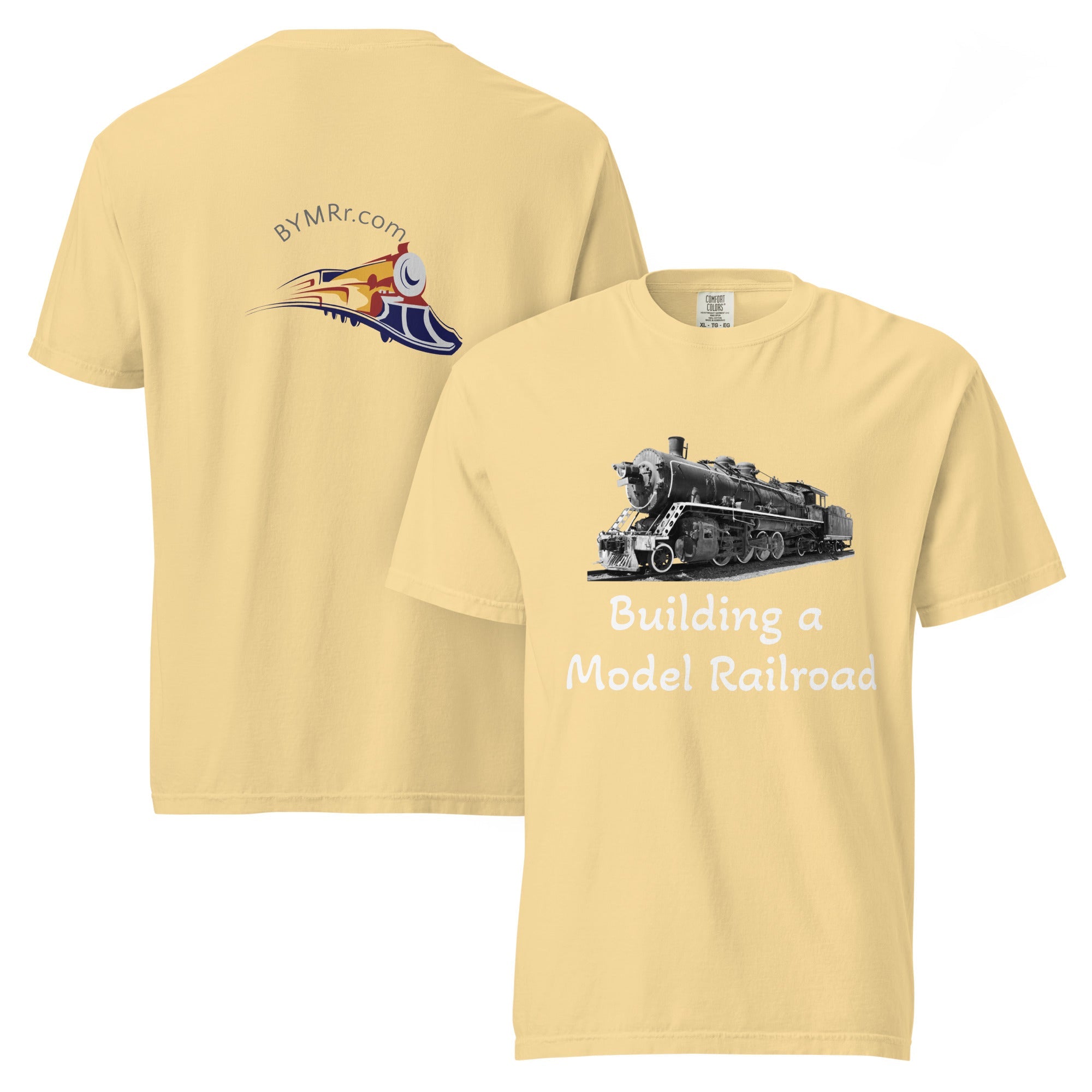 Unisex garment - dyed heavyweight t-shirt - BYMRR Train Store