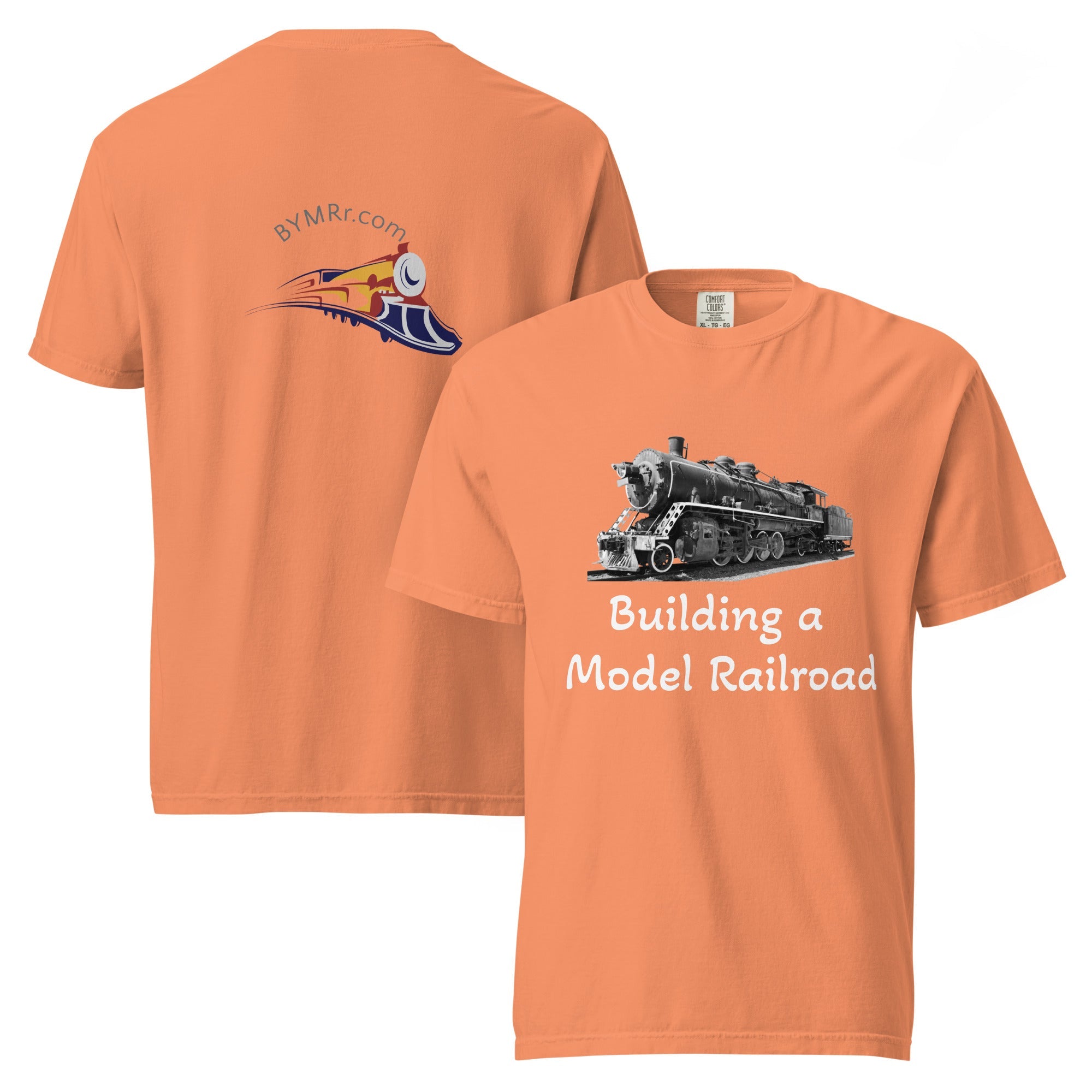 Unisex garment - dyed heavyweight t-shirt - BYMRR Train Store