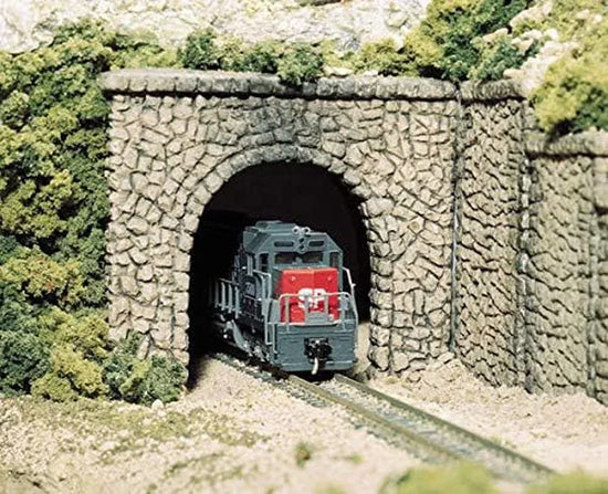 N Scale Random Stone Tunnel Portals by Woodland Scenics - BYMRR Train Store