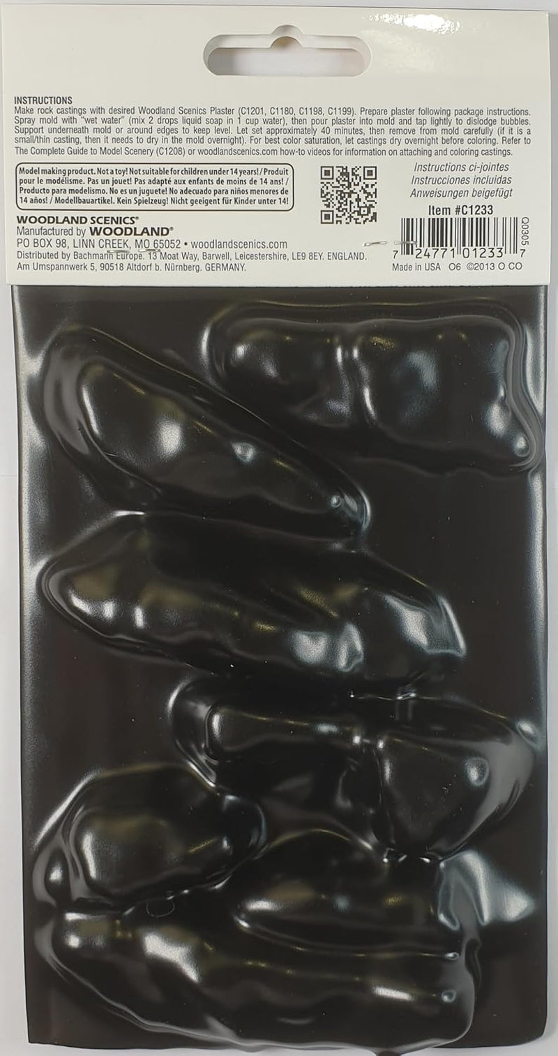 Woodland Scenics C1233 Rock Mold for Embankment Scenery