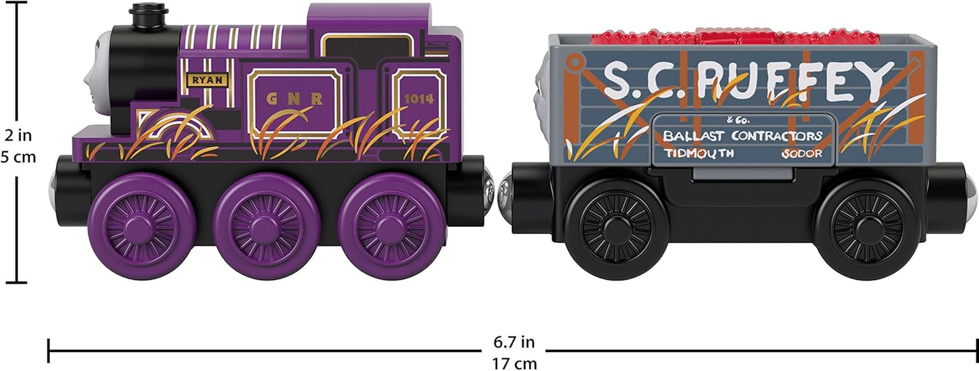 Wood Ryan Engine & S.C. Ruffey Cargo Set