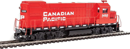 Walthers Trainline HO Scale EMD GP15-1 Model Locomotive - Standard DC - Canadian Pacific (Red, White)
