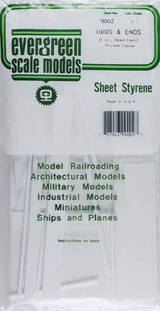Get Creative with Evergreen Scale Models Styrene Sheet Odds & Ends for Your Next Build! 🏗️✨ 