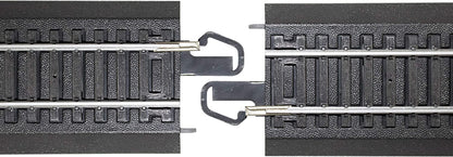 Bachmann Trains Snap-Fit E-Z Track 18-Inch Radius Curved Track (Pack of 4) - Steel Alloy Rail with Black Roadbed - HO Scale