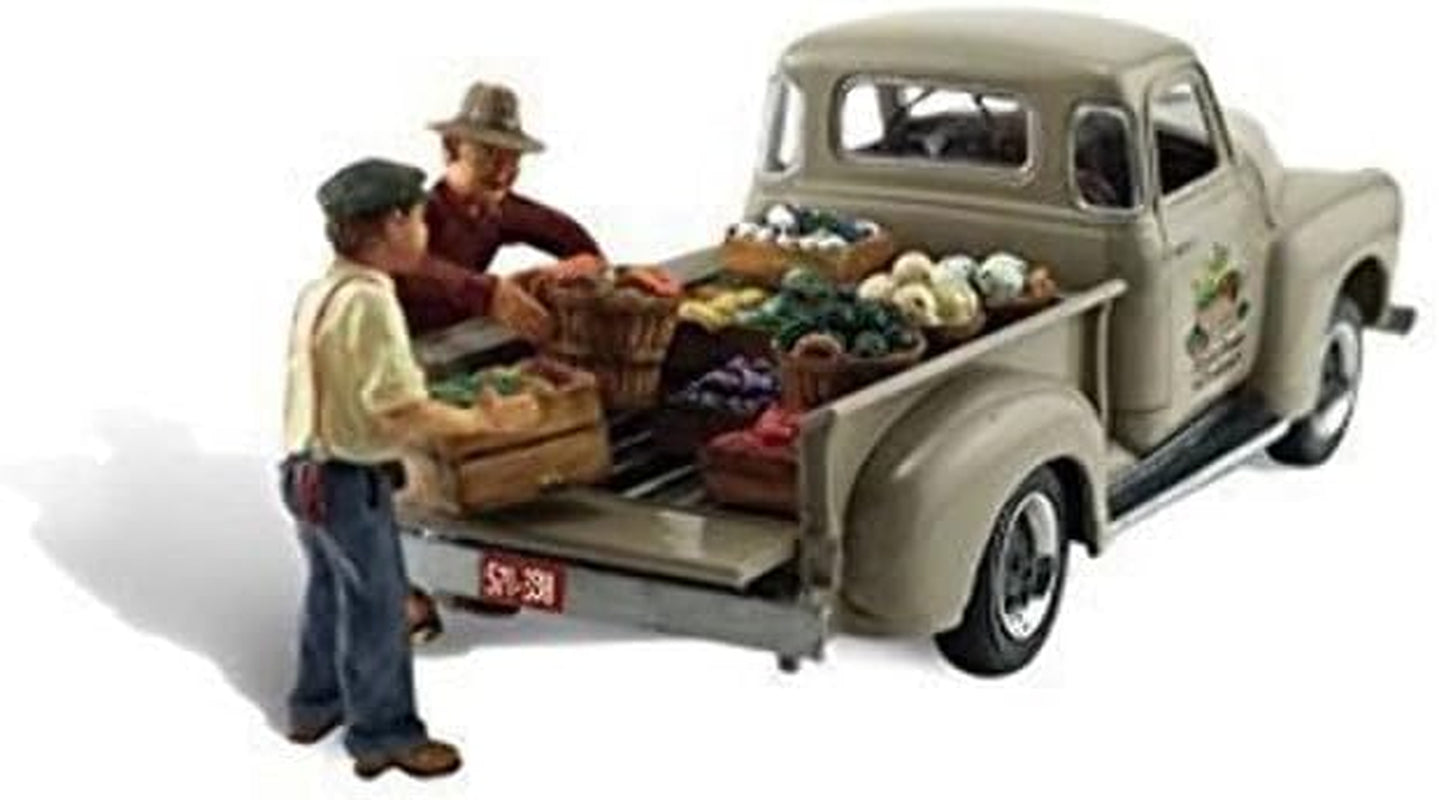 Woodland Scenics AS5346 Paul's Fresh Market N Scale Model