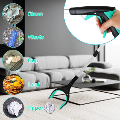 Multifunctional Foldable Collapsible Garbage Grabber Gripper Extender Litter Reachers Pickers Hand Tools Portable Pick up Tools
