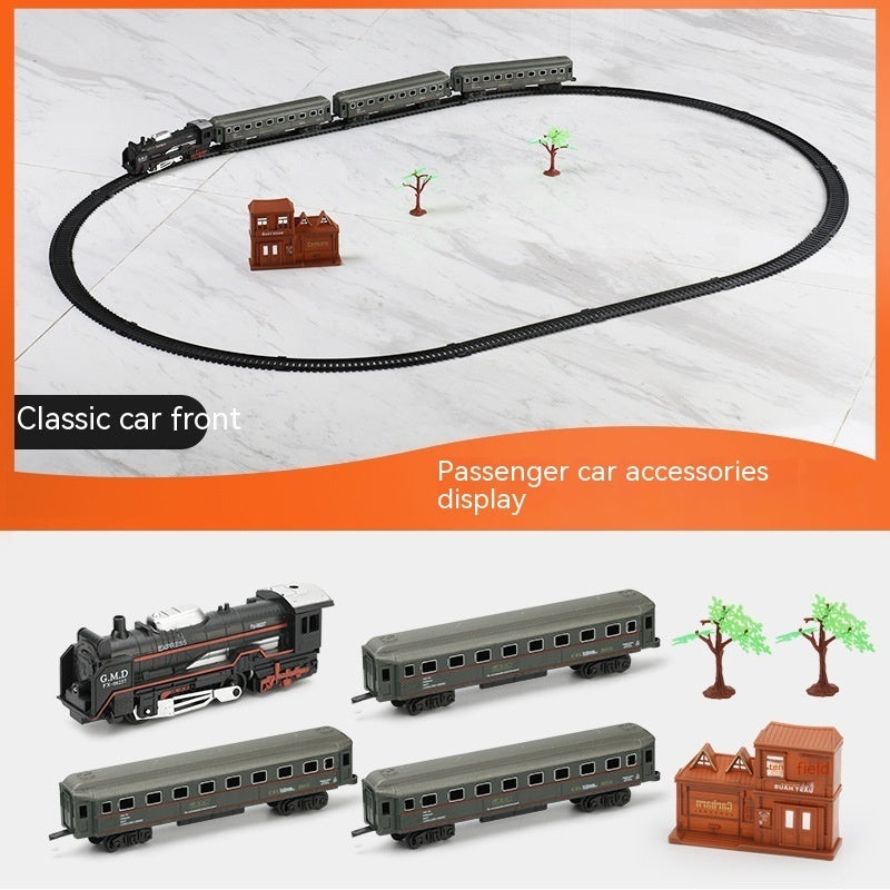 Electric Track Simulation Model Train Set