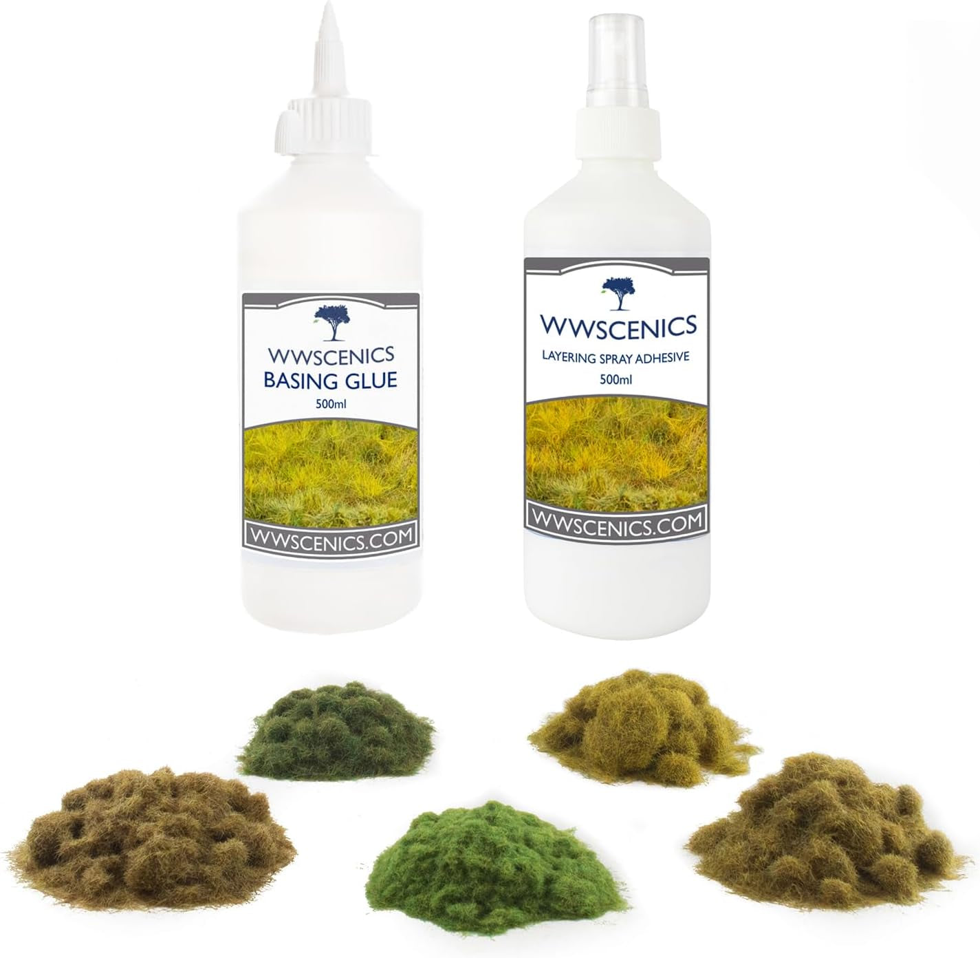 War World Scenics Professional Micro Static Grass Applicator and Scenery Kit for Model Railways and Dioramas