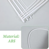 Get Creative with 25 Pcs of ABS Plastic Round Tubes in 5 Sizes for Your DIY and Craft Projects! Perfect for Architectural Models!