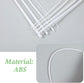 Get Creative with 25 Pcs of ABS Plastic Round Tubes in 5 Sizes for Your DIY and Craft Projects! Perfect for Architectural Models!