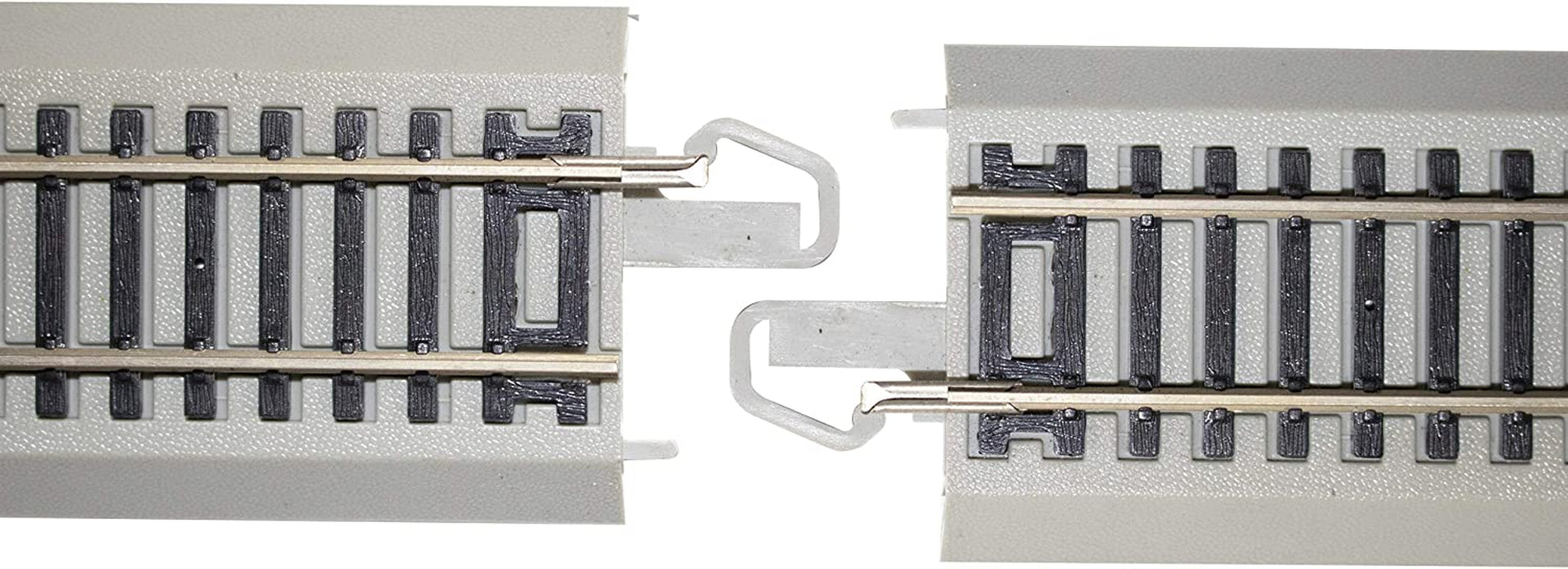 Bachmann Trains Snap-Fit EZ Track Layout Expander Set, Nickel Silver Rails with Grey Roadbed, HO Scale, Medium