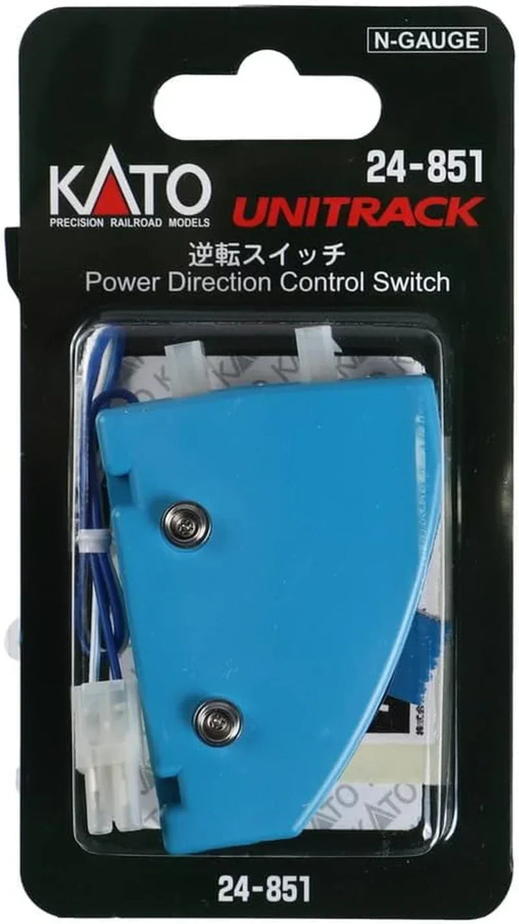 Kato KAT24851 N scale model train turntable with power direction control for model railway layouts.