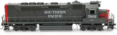 HO scale Athearn Southern Pacific GP40P-2 model locomotive 