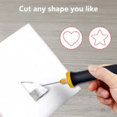 Auxruen 30W hot wire foam cutter kit with handheld tool and power cable, ideal for DIY crafts, foam carving, and detailed projects.