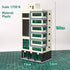 N scale Outland Models train railway trade skyscraper shopping center building toy, detailed miniature for model train layouts