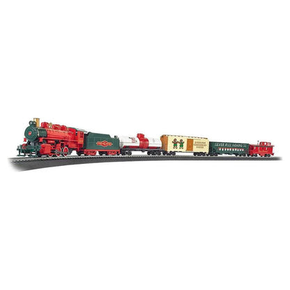 HO Scale Jingle Bell Express Ready to Run Electric Train Set