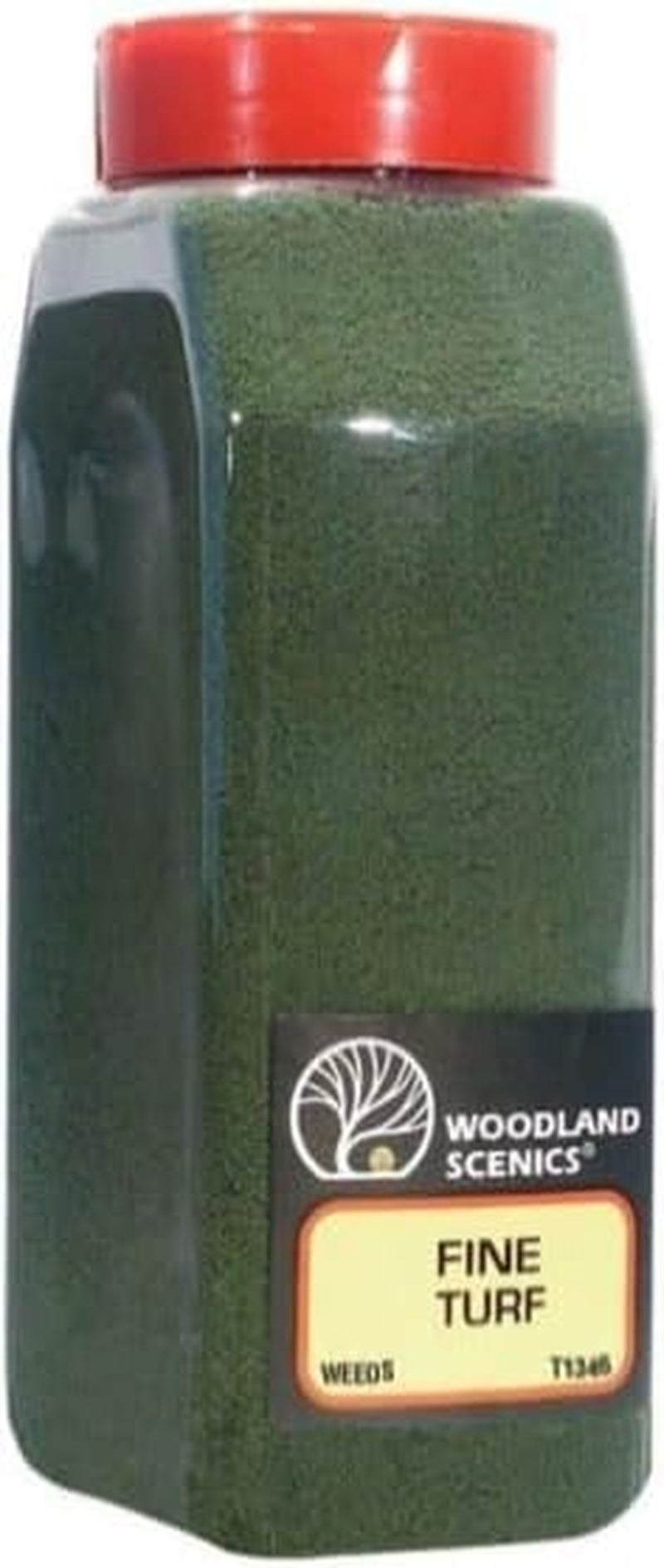 Woodland Scenics Fine Turf Bundle: T1341 Soil, T1342 Earth, and T1346 Weeds Blend (Pack of 3) with MYD Paintbrushes