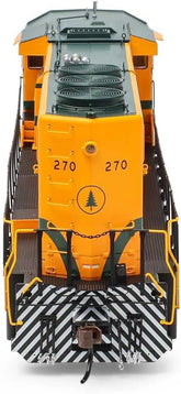 HO scale Athearn Maine Central GP40-2L locomotive with DCC and sound, model ATHG64946, detailed model train engine.