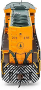 HO scale Athearn Maine Central GP40-2L locomotive with DCC and sound, model ATHG64946, detailed model train engine.