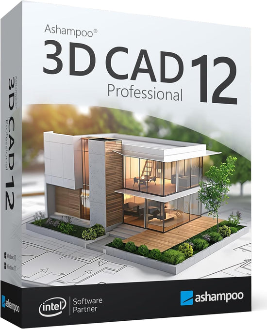 3D CAD 12 PRO: The Premier CAD Solution for Design and Architecture on Windows 10 & 11