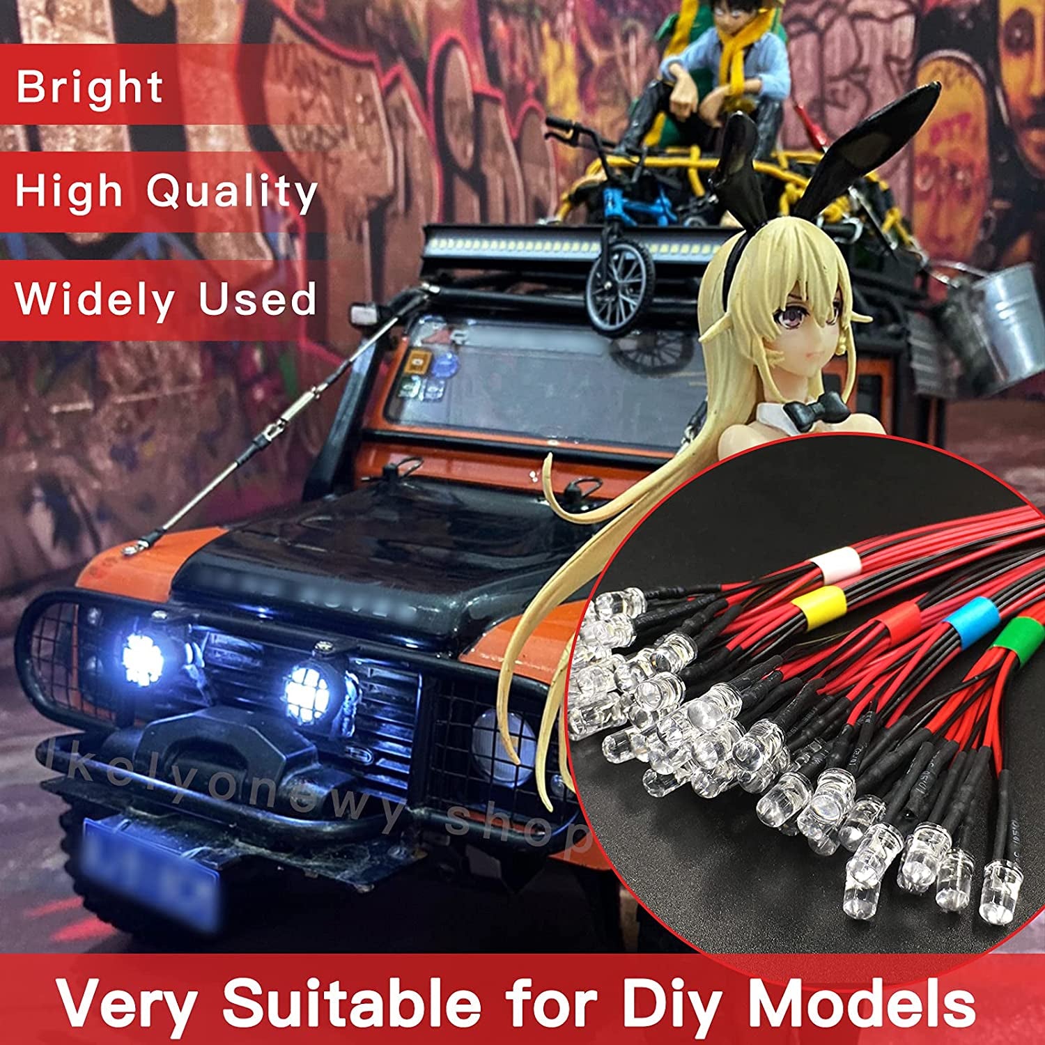 12V LED Light Kit with Pre-Wired Assortment