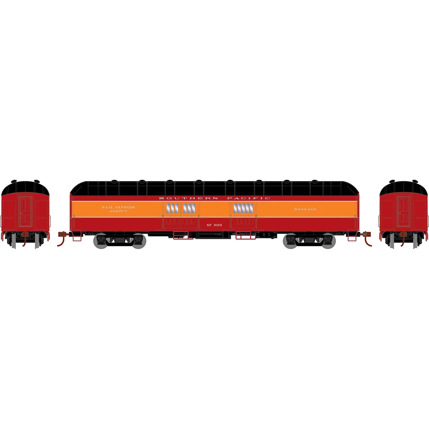 HO scale Ready-to-Run Southern Pacific baggage car 