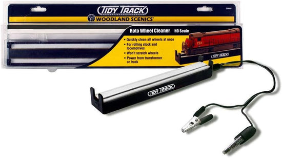 Woodland Scenics Roto Wheel Cleaner for Immaculate Track Maintenance