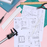 Get Creative with 25 Pcs of ABS Plastic Round Tubes in 5 Sizes for Your DIY and Craft Projects! Perfect for Architectural Models!