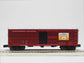 O gauge VISIONLINE Northern Pacific Stock Car 3-pack by BYMRR Train Store, detailed model train cars on a track