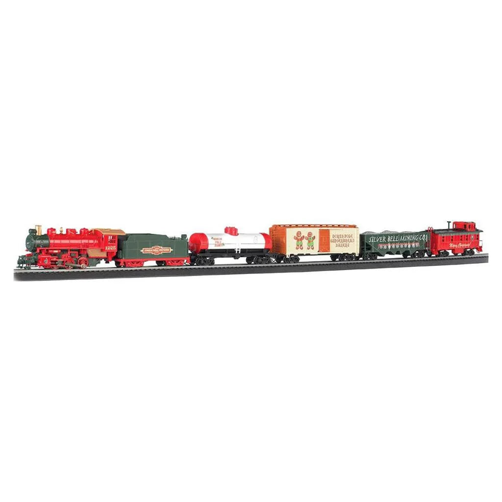 HO Scale Jingle Bell Express Ready to Run Electric Train Set