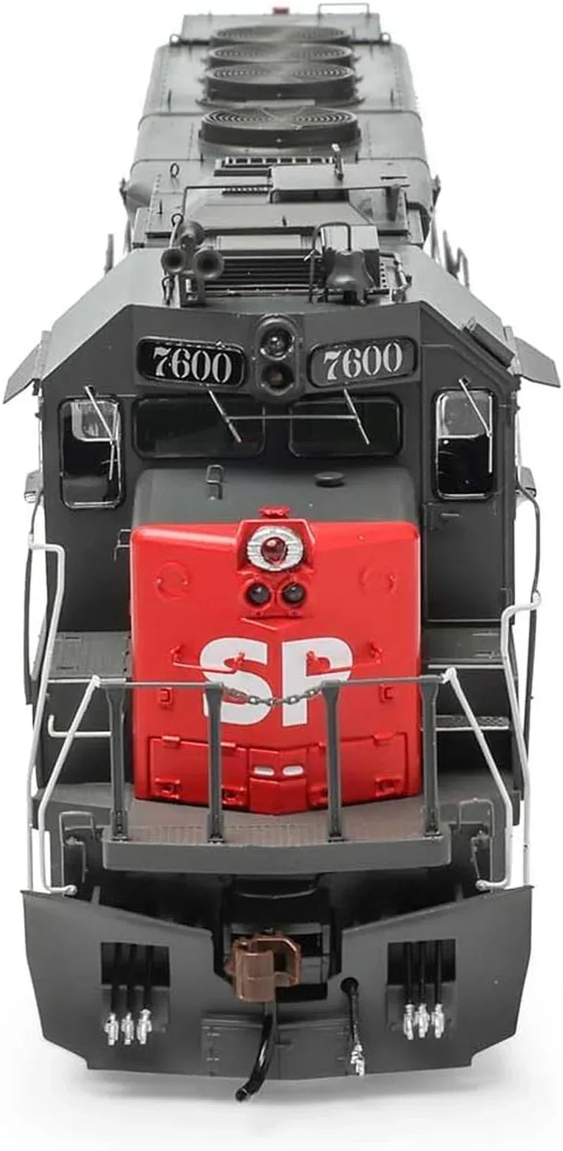 HO scale Athearn GP40P-2 locomotive with DCC and sound, Southern Pacific 1980s model 