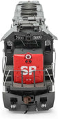 HO scale Athearn GP40P-2 locomotive with DCC and sound, Southern Pacific 1980s model 