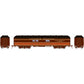 HO scale Illinois Central baggage car with arch roof, ready-to-roll model by BYMRR Train Store, detailed train accessory.
