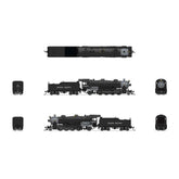 USRA Light Mikado Locomotive 2492 model by BLI Paragon4, detailed N scale model showcasing locomotive features and paint details.
