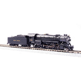 USRA Heavy Mikado Locomotive by BLI3976 with sound, DC, and DCC for N scale model railroads, in NH 