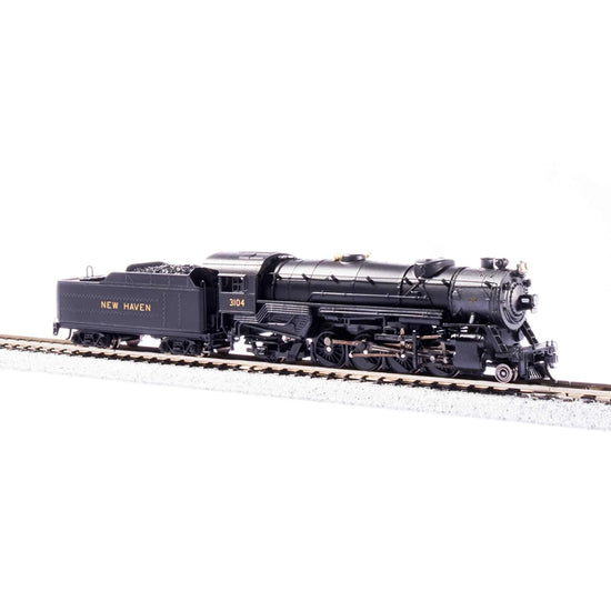 USRA Heavy Mikado Locomotive by BLI3976 with sound, DC, and DCC for N scale model railroads, in NH 