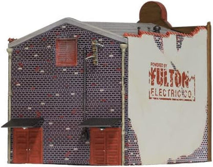 Woodland Scenics BR4944 N Scale Lighted LED Theater - Built and Ready Model