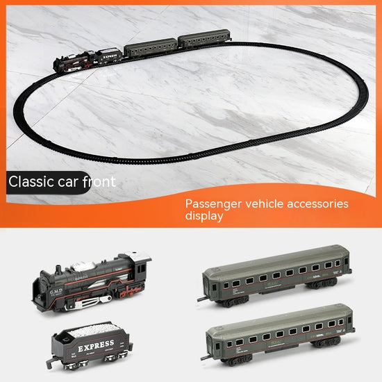 Electric Track Simulation Model Train Set