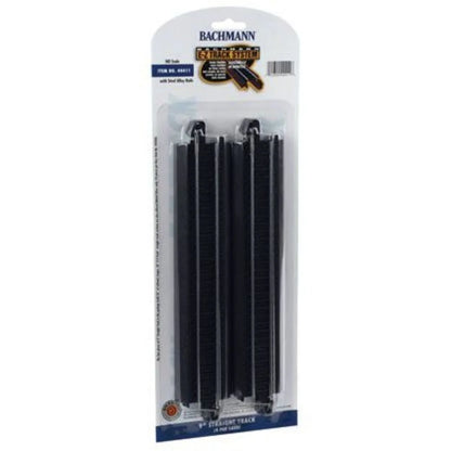 HO Scale E-Z Track 9" Straight Track - 4 Pack