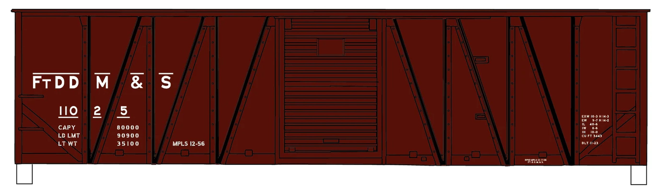 Fort Dodge, Des Moines & Southern Railway No. 4119