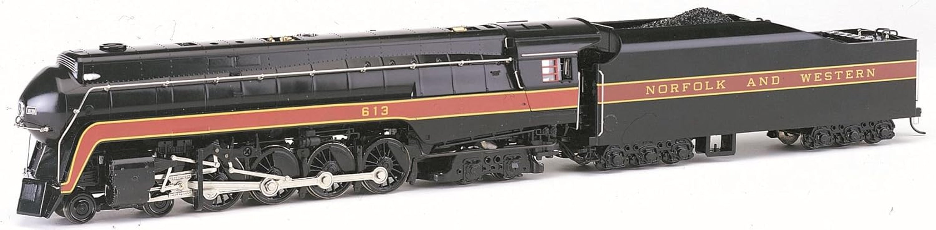 Bachmann Industries #613 N&W Class J 4-8-4 DCC Sound Value Locomotive (HO Scale)