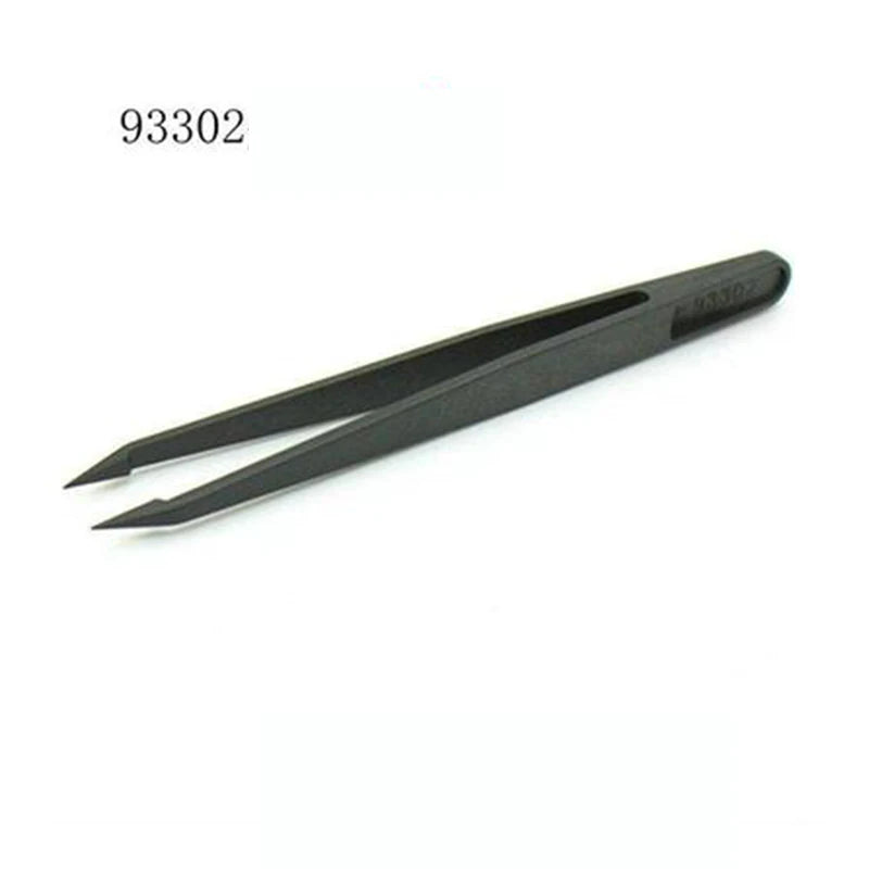 6Pcs Anti-Static Electronic Tweezers Kit ESD Plastic Forceps PCB Repair Hand Tools Set