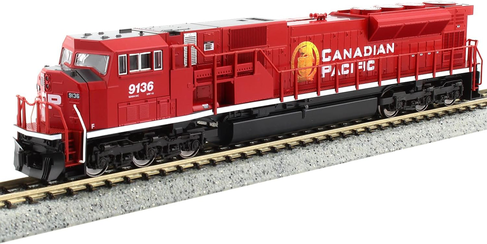 Kato USA, Inc. N Scale SD90/43MAC Canadian Pacific #9136