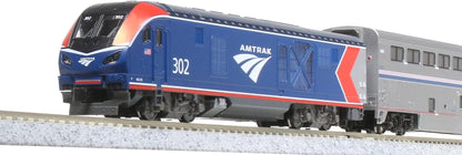 Embark on Epic Journeys with the KATO 10-1788 N Gauge Amtrak ALC-42 and Superliner 4-Car Model Train Set