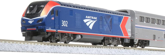 Embark on Epic Journeys with the KATO 10-1788 N Gauge Amtrak ALC-42 and Superliner 4-Car Model Train Set